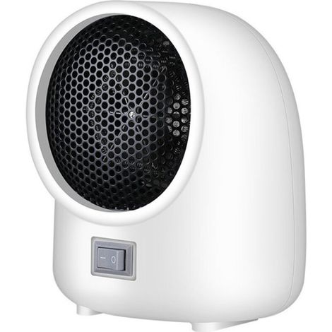Riscaldatore elettrico - Mini riscaldatore elettrico - Riscaldatore per interni - Termoventilatore - Riscaldamento rapido - Accensione istantanea - Adatto per uso interno, uffici e camere da letto