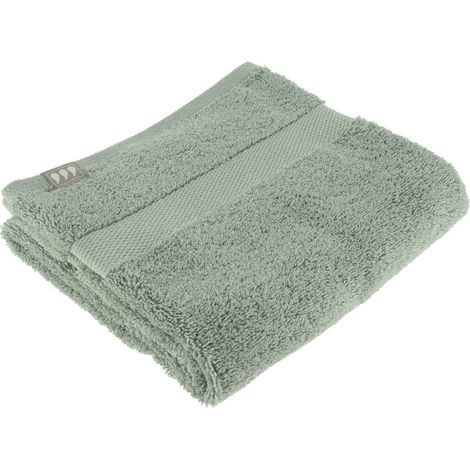 Asciugamano 50x90 cm 100% cotone - verde eucalipto - Tendance