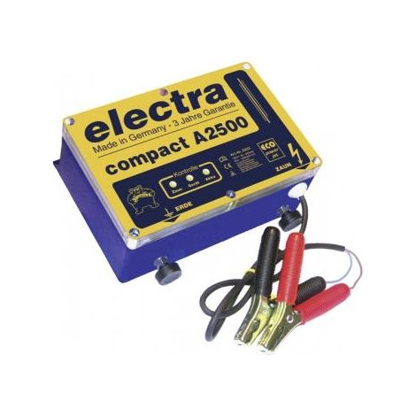 Electrificador de valla ELECTRA compact A2500 tensión 12 Voltios