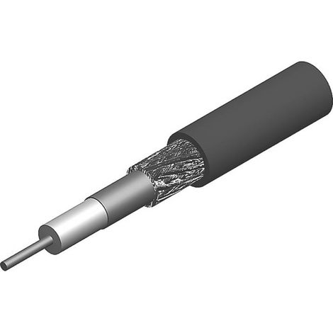 Telegärtner 100013001 Câble coaxial Diamètre extérieur: 10.16 mm 50 Ω 100 m (1/2)