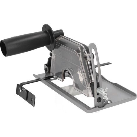 Winkelschleiferständer, 45° verstellbar, robustes Material aus Aluminiumlegierung und Kunststoff, Typ 100, Schneidhalterung für Winkelschleifer (1/5)