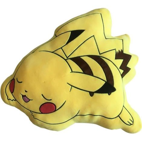 Cuscino premium 3D - POKEMON - Pikachu sdraiato - Microfibra - 50 cm (1/5)