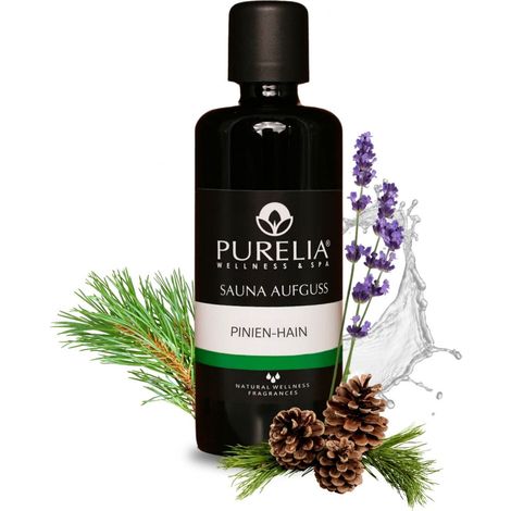PURELIA Saunaaufgusskonzentrat Pinien-Hain – 100 ml (1/5)