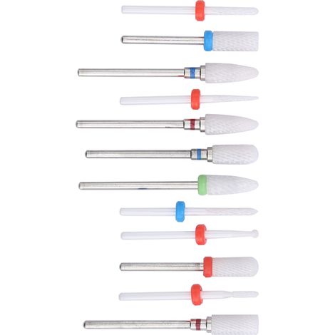 12 Fraises en Céramique pour Perceuse, Outils de Polissage et Sculpture (1/5)