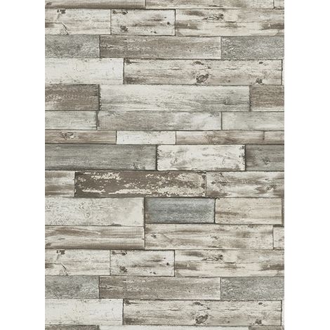 carta da parati parato carta legno shabby