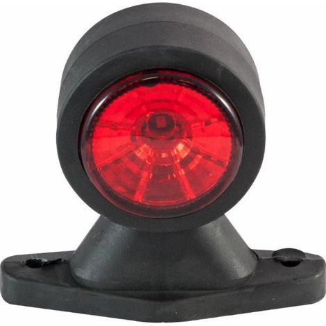 Feu de gabarit latéral Led bicolore12-24 V 118x88 mm