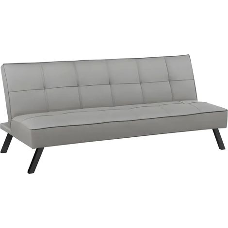1PZ DIVANO PRONTOLETTO CLASSIC 3 POSTI GRIGIO CHIARO (1/4)