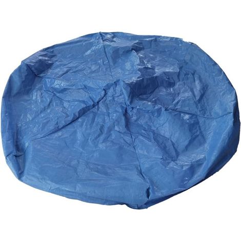 Housse de protection pour trampoline, indéchirable et résistante aux UV, facile à installer, 2,4 m