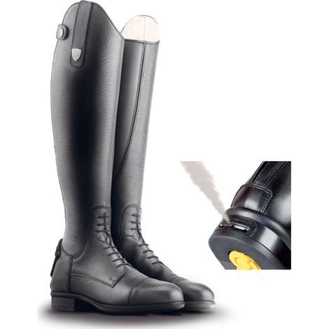 Stivale equitazione BRETON con tecnologia CLOSE CONTACT in pelle bottalata: Breton gambale standard polpaccio M - 44, Marrone (1/5)