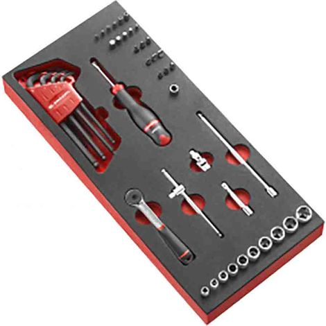 Jeu de douilles Facom 1/4'' Carré 46 pièces ( Prix pour 1 )