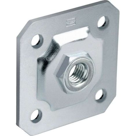 PLATINE RÉGLABLE + ÉCROU À VISSER DIAMÈTRE 18 MM FAAC COMUNELLO 159-M18
