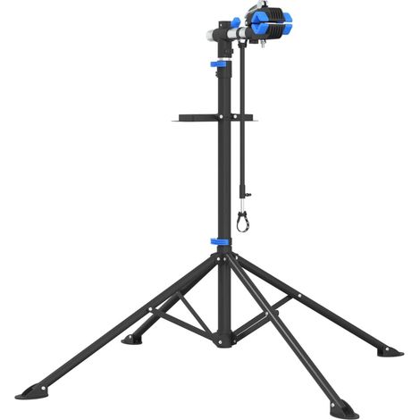 Support de réparation de vélo pliable réglable 108-188 cm