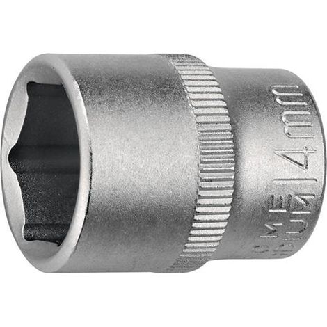 TECWERK Steckschlüsseleinsatz 1/4 Zoll 6-kant SW 8mm L.25mm TECWERK