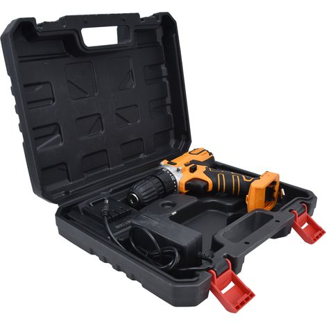 21V Lithium-Ionen Akku-Bohrschrauber, Akku-Schlagbohrschrauber, Akku-Werkzeugset (EU 100–240V) (1/5)