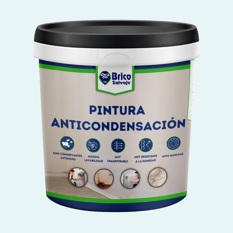 Pintura Antihumedad y Anticondensación, Conservantes Antimoho, Aislante termico, Mate, MindFulness 750 ML