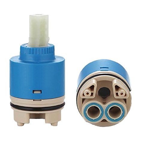 Disque en céramique et plastique pour cartouche interne de robinet mitigeur 35 mm/40 mm (1/2)