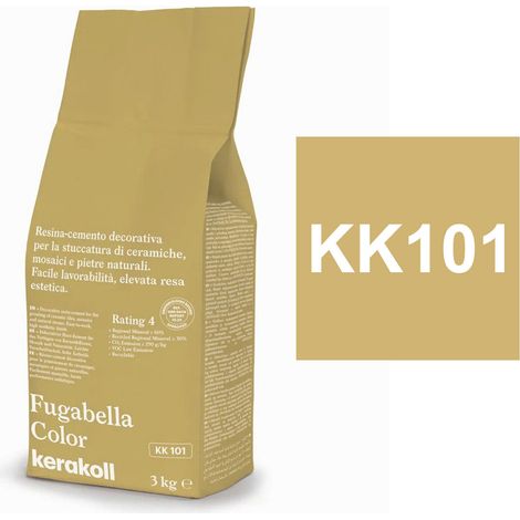 Fugabella color kk 101 resina-cemento per stuccatura kg 3 (1/2)