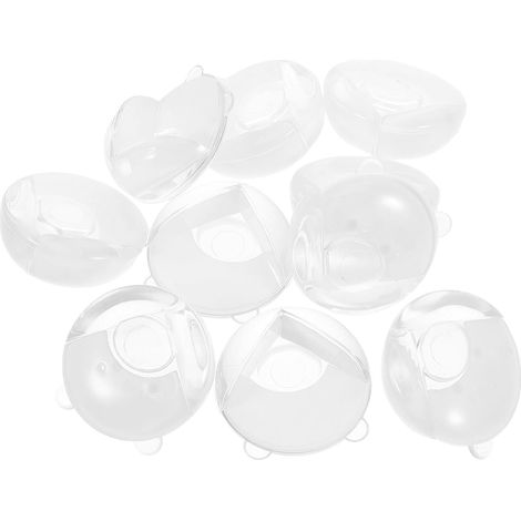 24 protège-coins pour meubles, silicone, transparent, pour bureau (1/5)