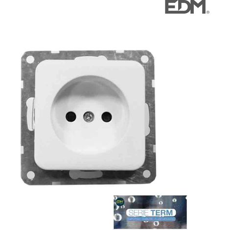 Base 10-16A da incasso serie Term EDM Blister