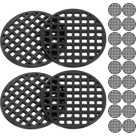 Lot de 100 coussinets perforés pour le drainage des pots de fleurs (1/5)