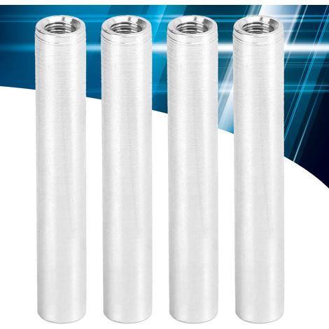 4 Pièces Entretoises Femelles en Aluminium pour Robot, Tiges de Support M4x0.7mm, Accessoires d'Arbres