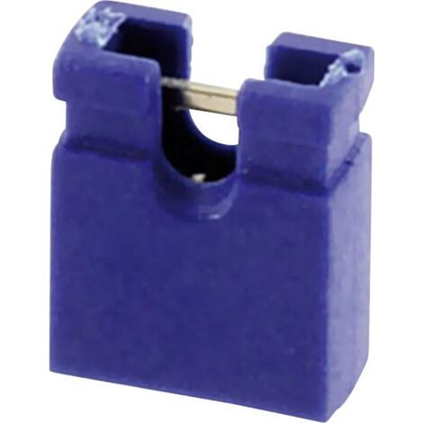 Shunt ouvert econ connect SHBL Pôle:2 Pas: 2.54 mm bleu 1 pc(s) Y726631 (1/4)