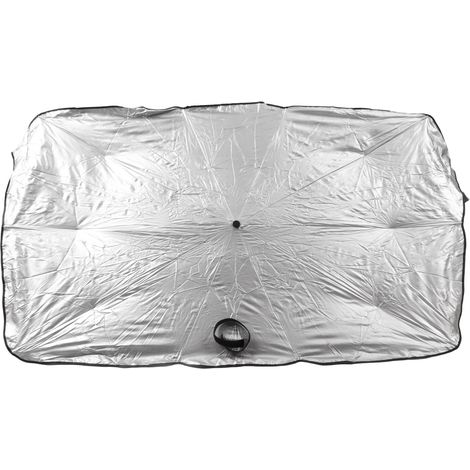 Parapluie Pare-Soleil Voiture Argent Petite Taille Protection UV Anti-Rayonnement Couverture Fenêtre (1/5)