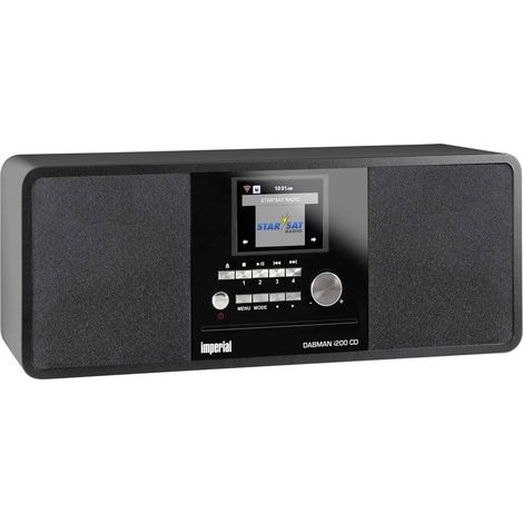 Imperial DABMAN i200CD Radio Internet da tavolo DAB+, FM, Internet Bluetooth, DLNA, WLAN, AUX, Internetradio compatibil (1/5)