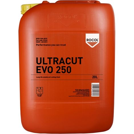 Huile ULTRACUT 250 PLUS (bidon de 5 litres) - Rocol