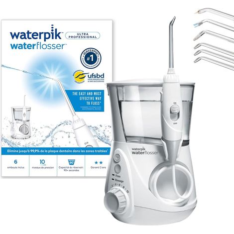 Ultra Professionnel Hydropulseur Dentaire -10 niveaux de pression (1/5)