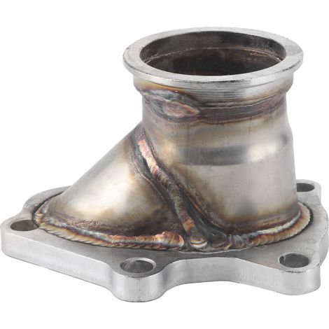 Adaptateur de conversion de bande en V à bride de tuyau de descente Turbo à 5 boulons pour modèles Subaru Forester XT 20042008. (1/5)