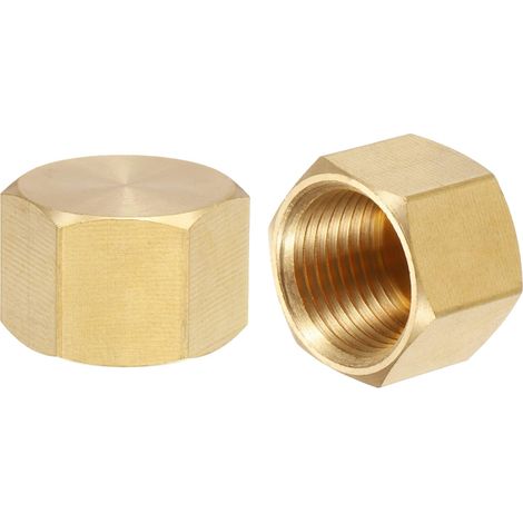 2Pcs Bouchon De Compression en Laiton Bouchon De Vanne D'Arrêt (1/5)