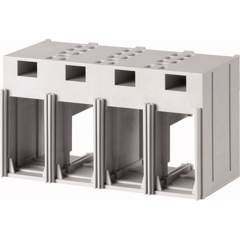 Capot 4p pour borne à boulon 000266801 EATON NZM3 4 XKSA