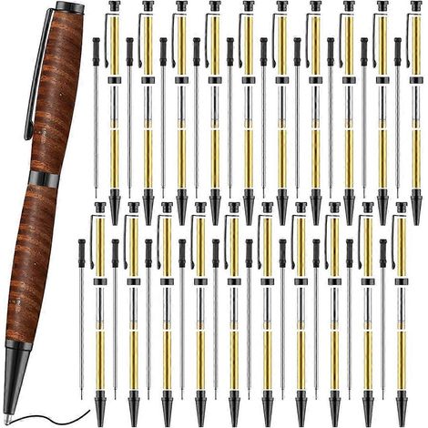 Set mit 20 feinen 7-mm-Stiften inklusive Minen, Holz-Drehstift-Set C (1/5)