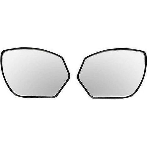 Lot de 2 rétroviseurs d'angle mort universels pour voiture, pivotants grand angle, avec miroirs convexes auxiliaires, accessoires de sécurité pour la conduite
