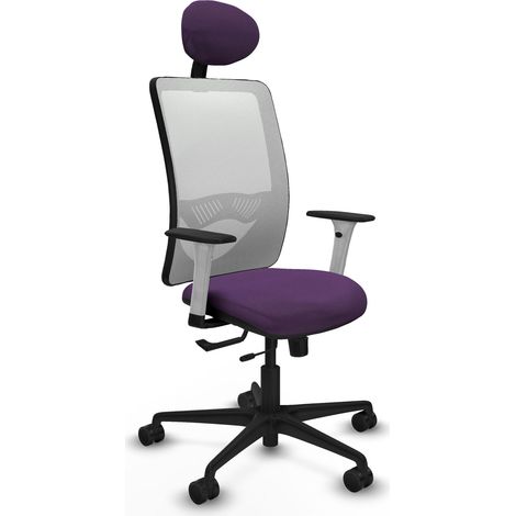Sedia da ufficio piqueras y crespo Zulema bianco comoda regolabile (1/2)