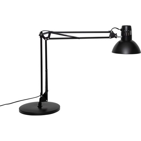 Schreibtischlampe maul Metall schwarz 9.5W 47cm verstellbar