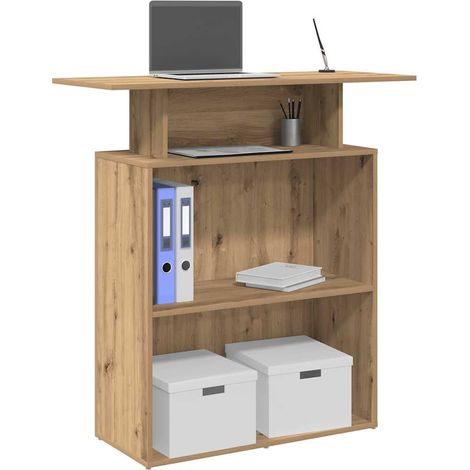 Empfangstheke Artisan-Eiche 100x40x104 cm Holzwerkstoff