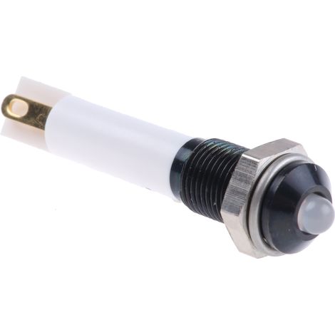 Voyant LED lumineux Vert rouge RS PRO, dia. 6mm, 24V c.c., taille de la lampe 3 mm ( Prix pour 1 )