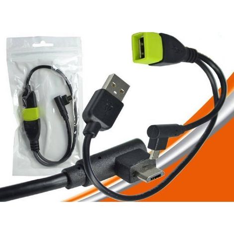 Linq - Cavo Dati Otg Ricarica Usb Microusb Per Smartphone Samsung Tablet Android Otg-2am - (1/2)