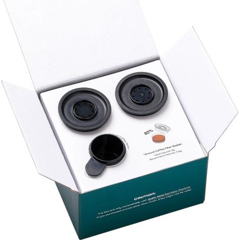 Ensemble de filtres BUYDEEM pour machine à café OTEM-01, modèle A000009 (1/2)