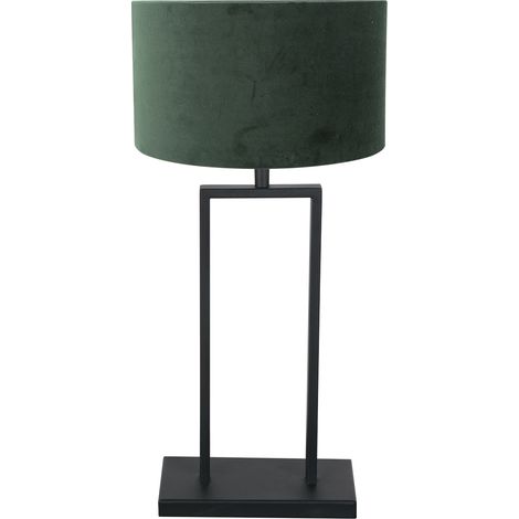 Steinhauer - tischlampe - Stang - schwarz - metall veloursstoff - (1/2)