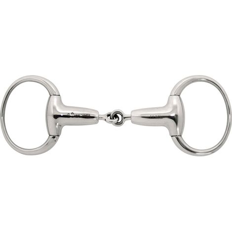 Morso oliva in acciaio inox con imboccatura 20 mm regolabile