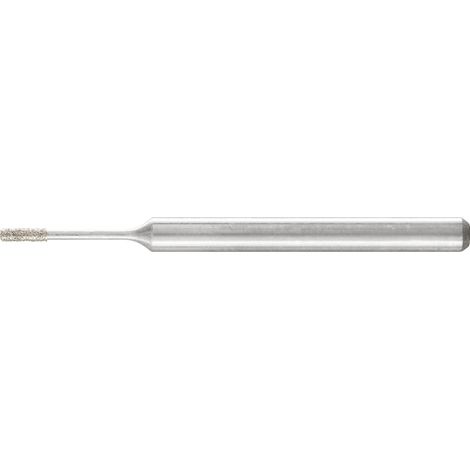 PFERD TOOLS Diamant-Schleifstift Zyl. Ø1,2 mm SchaftØ3 mm D126 (mit.) zum Schleifen von Bohrungen/Radien 5 Stk