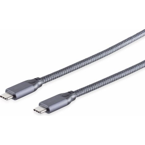S-IMPULS USB 3.2 Gen 2x2 Type-C Kabel, 100 W, 4K, 2,0 m
