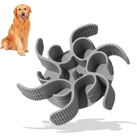 Fressnapf mit Saugnapf, verstellbar, aus Silikon, für Hunde und Katzen (1/5)