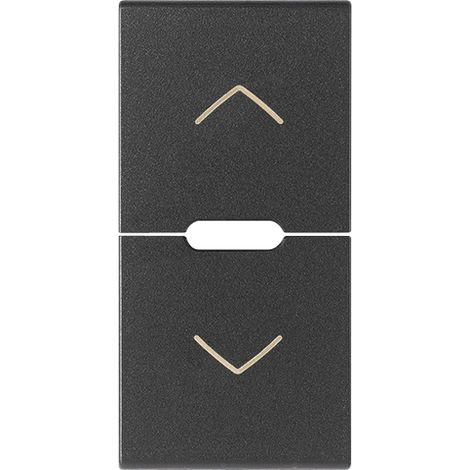 VIMAR - 19755.2 Zwei halbe Tasten 1M Pfeilsymbole grau