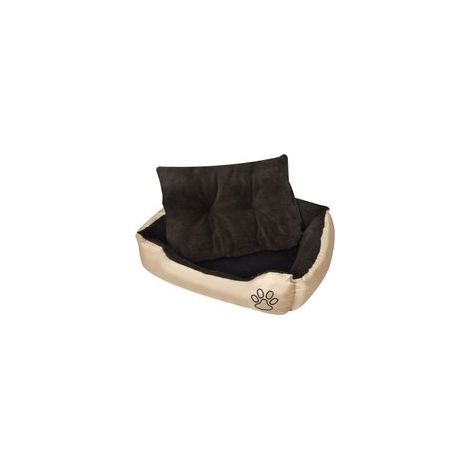 Cama cálida para perros con cojín acolchado XL - Crezuo