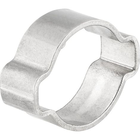 Collier de serrage à oreille NORMAClamp Collier de serrage à 2 oreilles 15-18 W1 Acier galvanisé (Par 100)