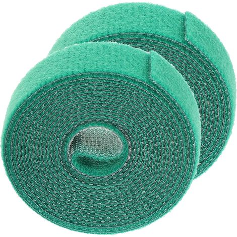 wiederverwendbare Gartenbinder aus grünem Nylon leicht und